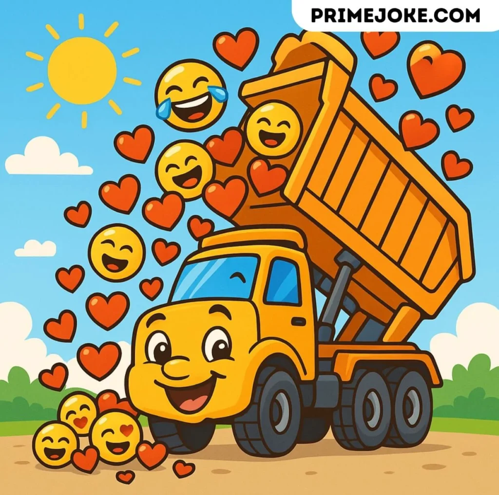 Dump Truck Jokes for Instagram Captions