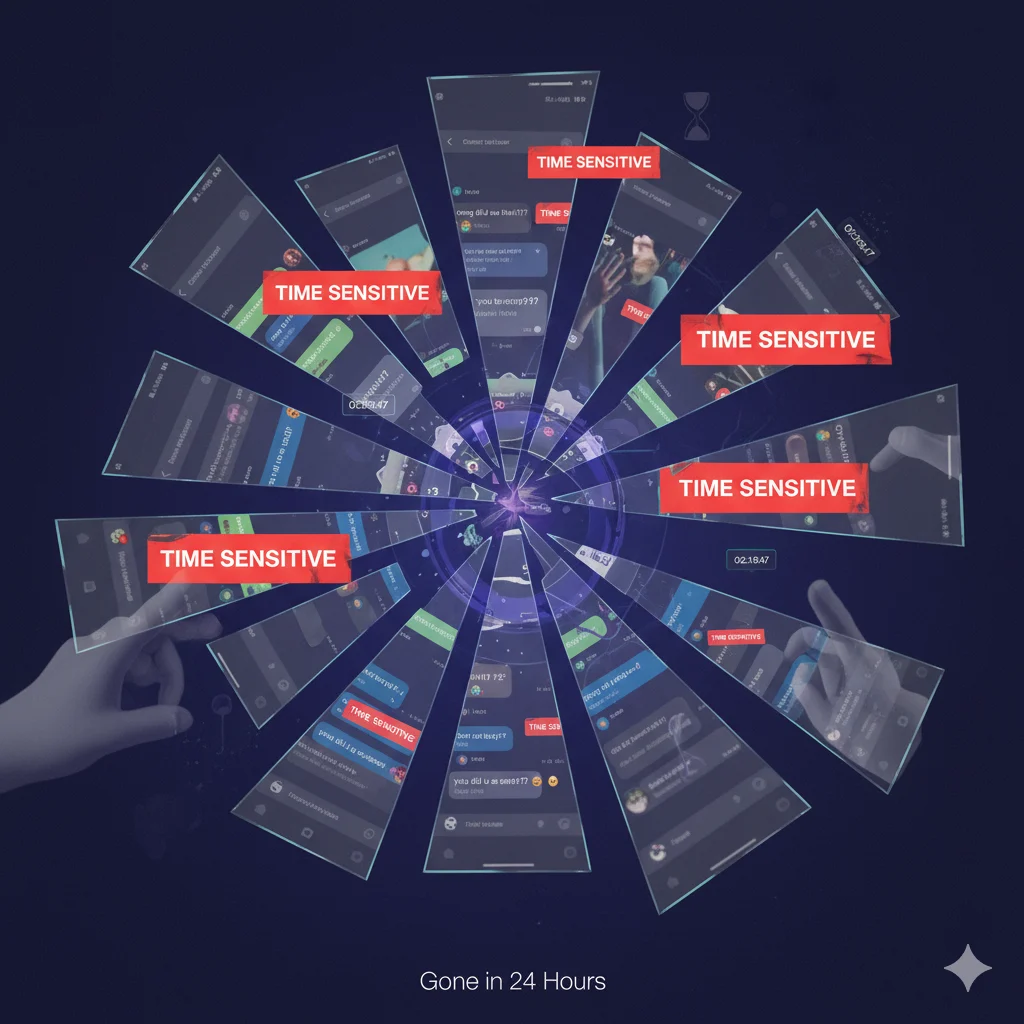 Visual clarifying the correct meaning of Time Sensitive alerts and common misconceptions.