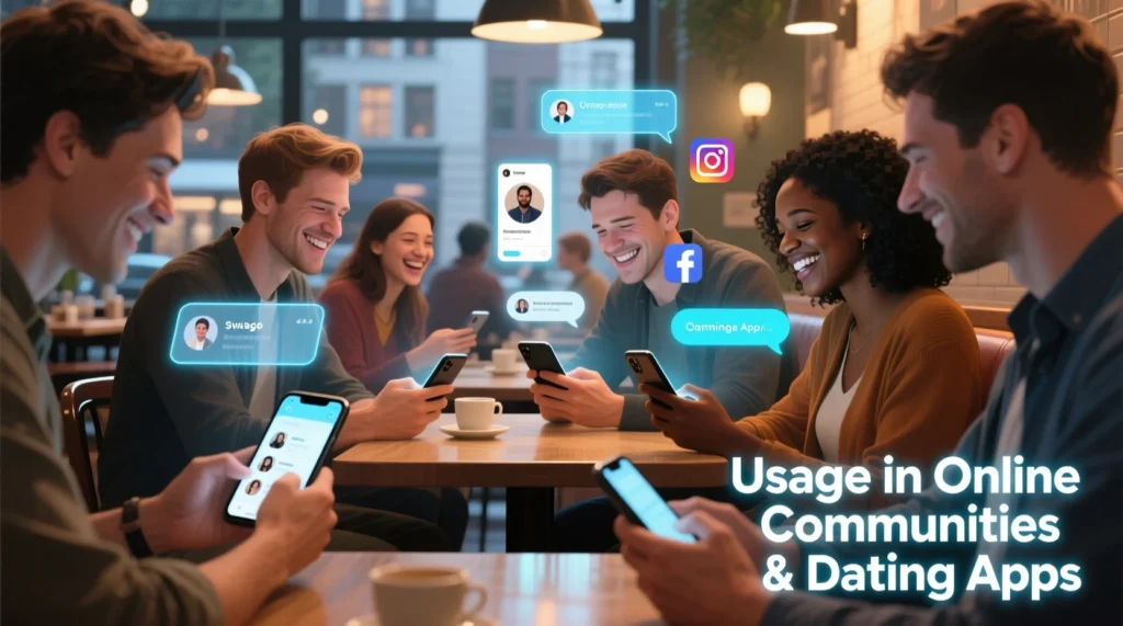 Usage in Online Communities & Dating Apps