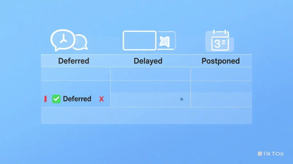 🕓 When to Use and When Not to Use “Deferred”