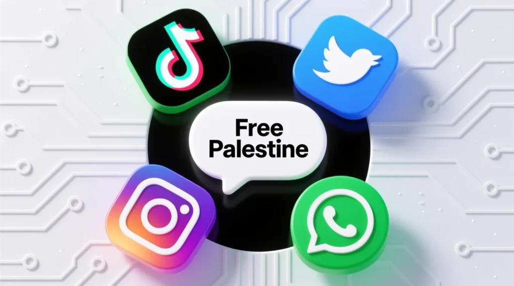Where Is “Free Palestine” Commonly Used?
