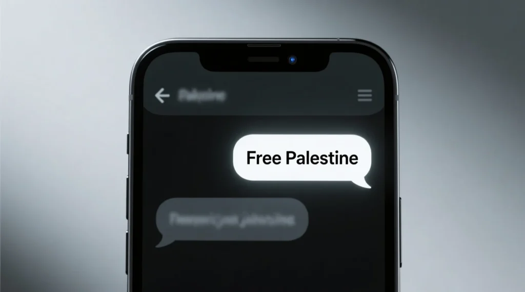 💬Examples of “Free Palestine” in Conversation