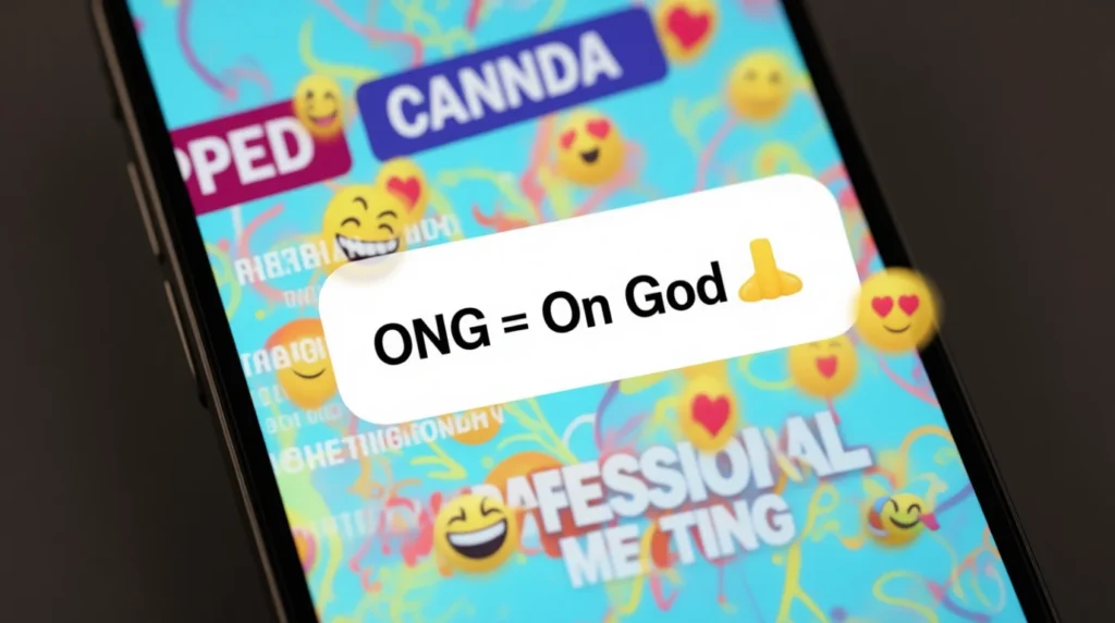 🧩 What Does ONG Mean in Text?