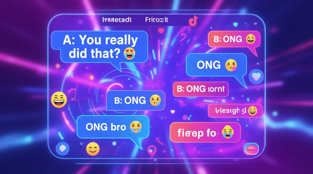 Examples of ONG in Conversation