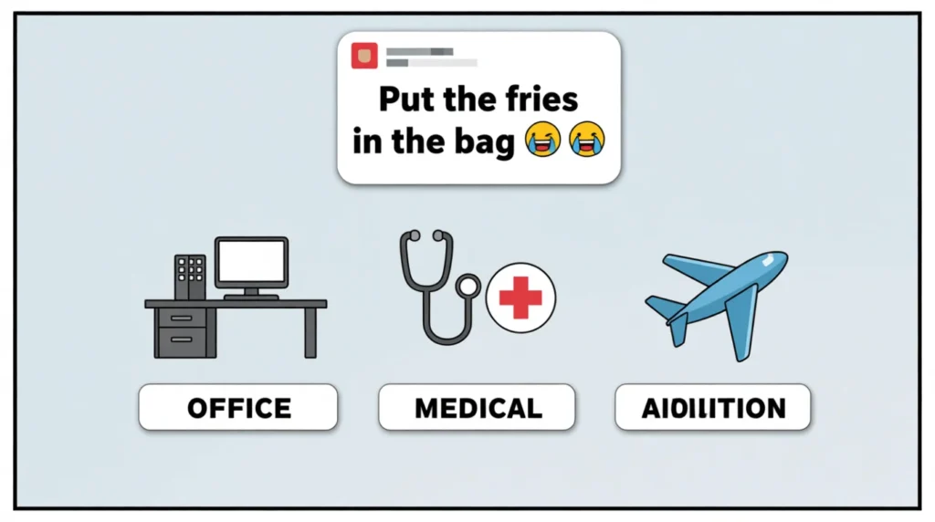 Meaning in Professional, Medical & Aviation Contexts