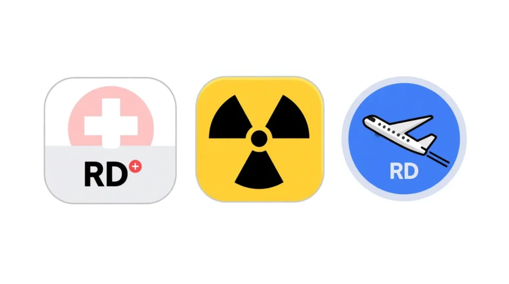 Technical Uses: Physics, Medical, Aviation