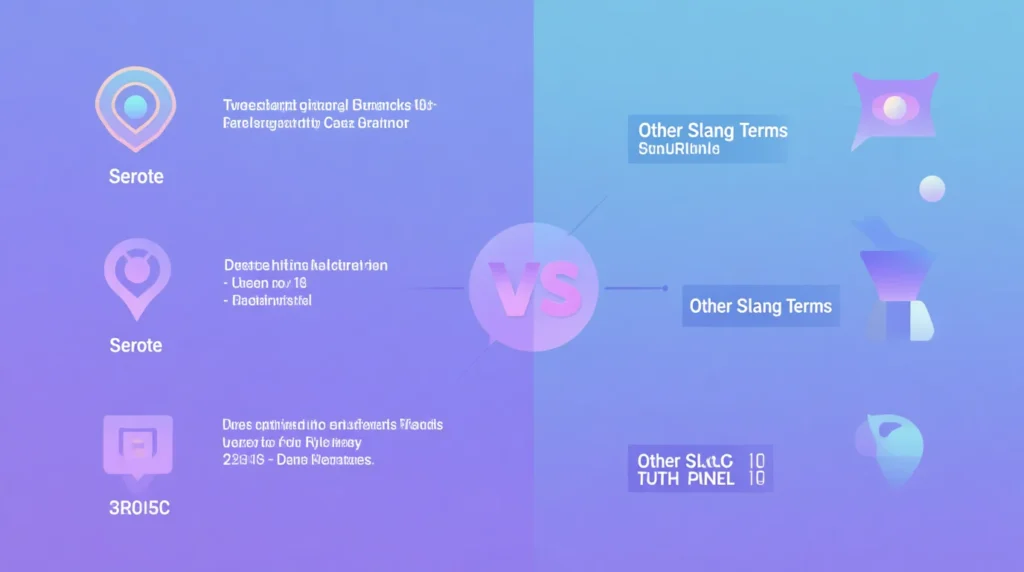 Differences From Similar Words
