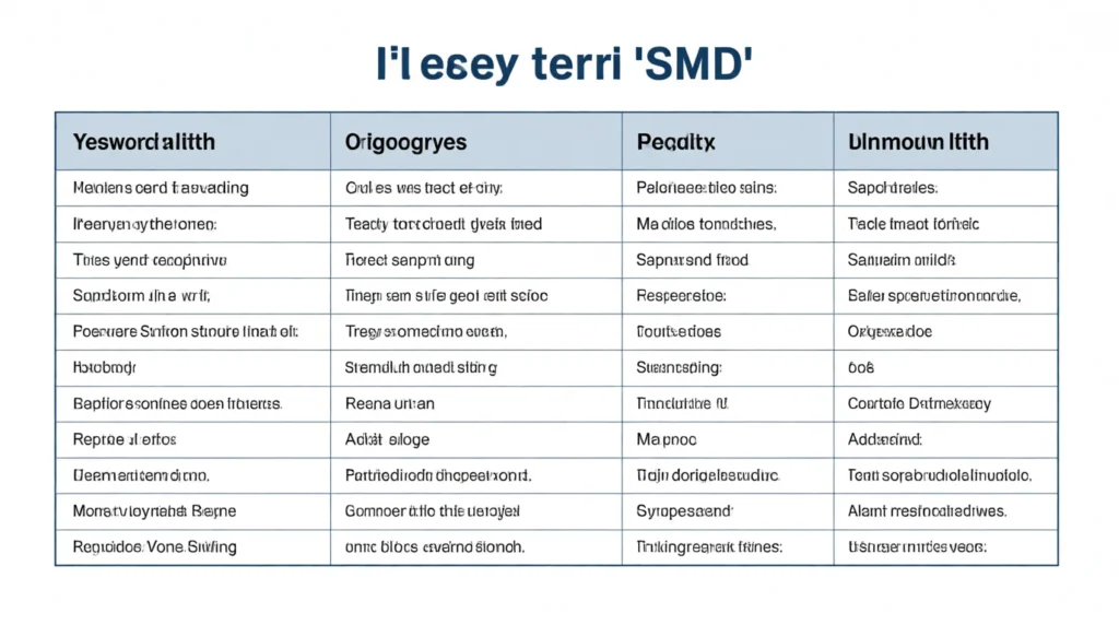 Comparison with Similar Terms