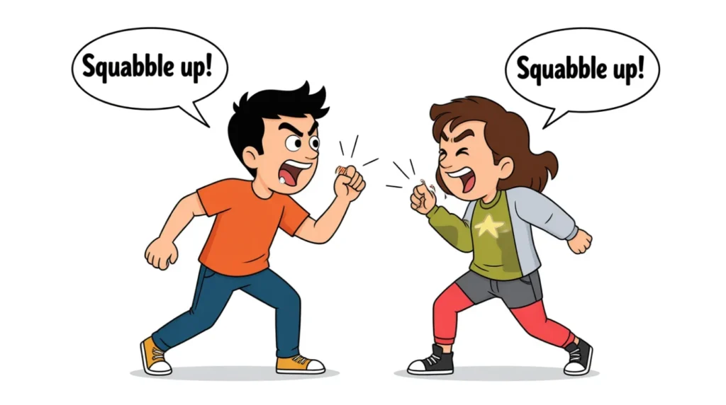 🧠 What Does “Squabble Up” Mean in Text?