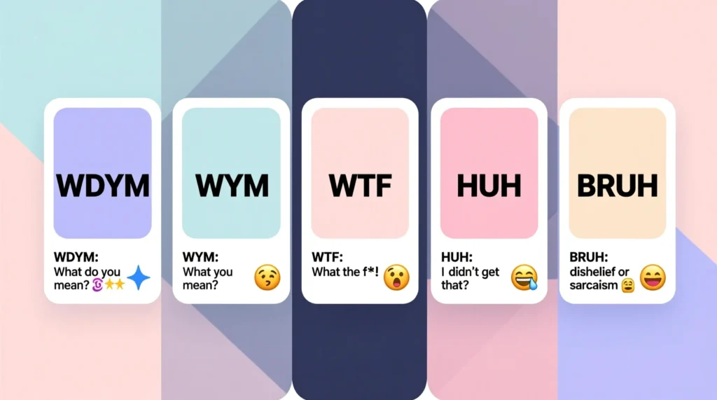 Differences from Similar Words