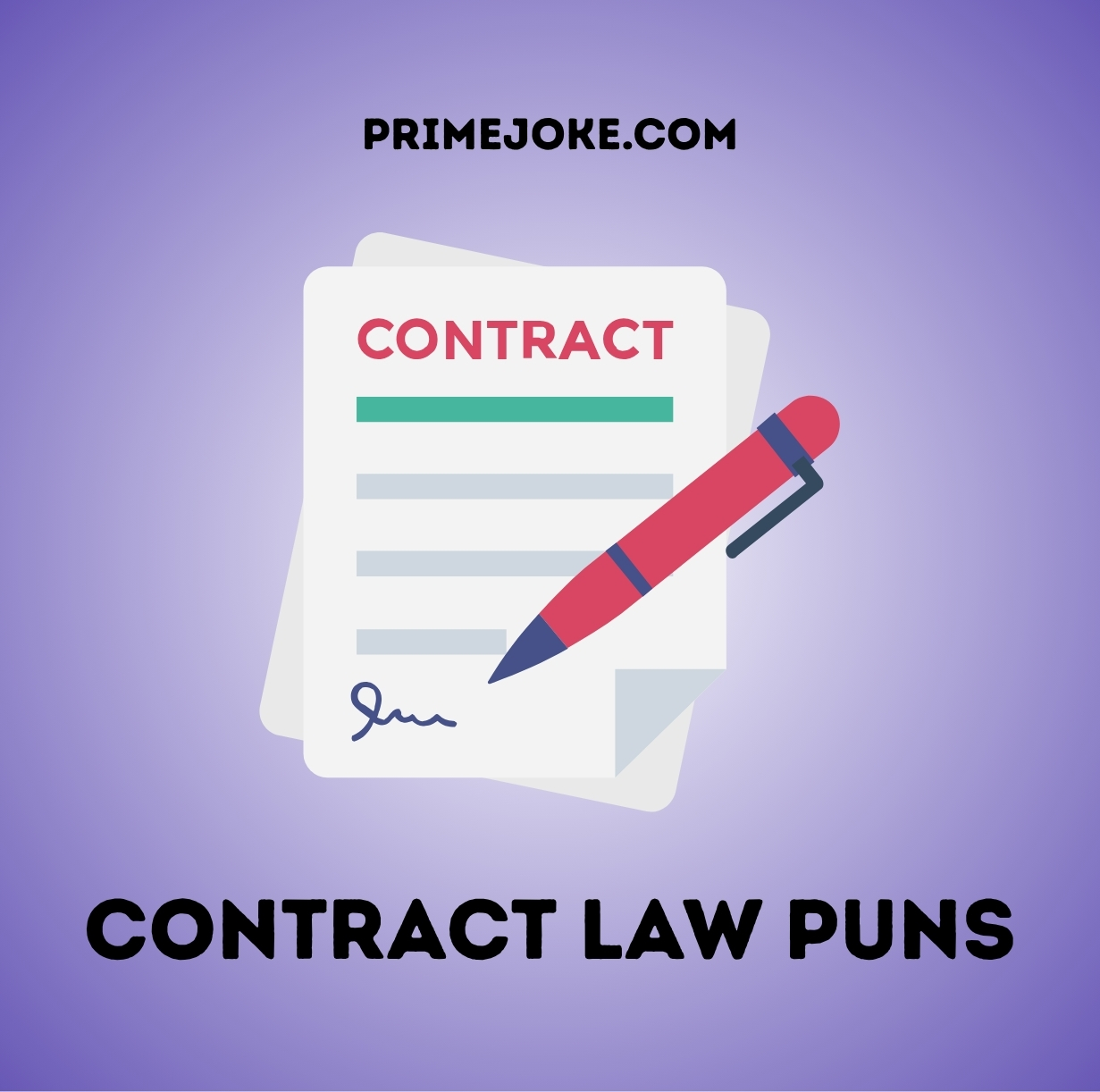 Contract Law Puns