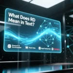 What Does RD Mean in Text? Full Guide to Meaning, Usage & Examples