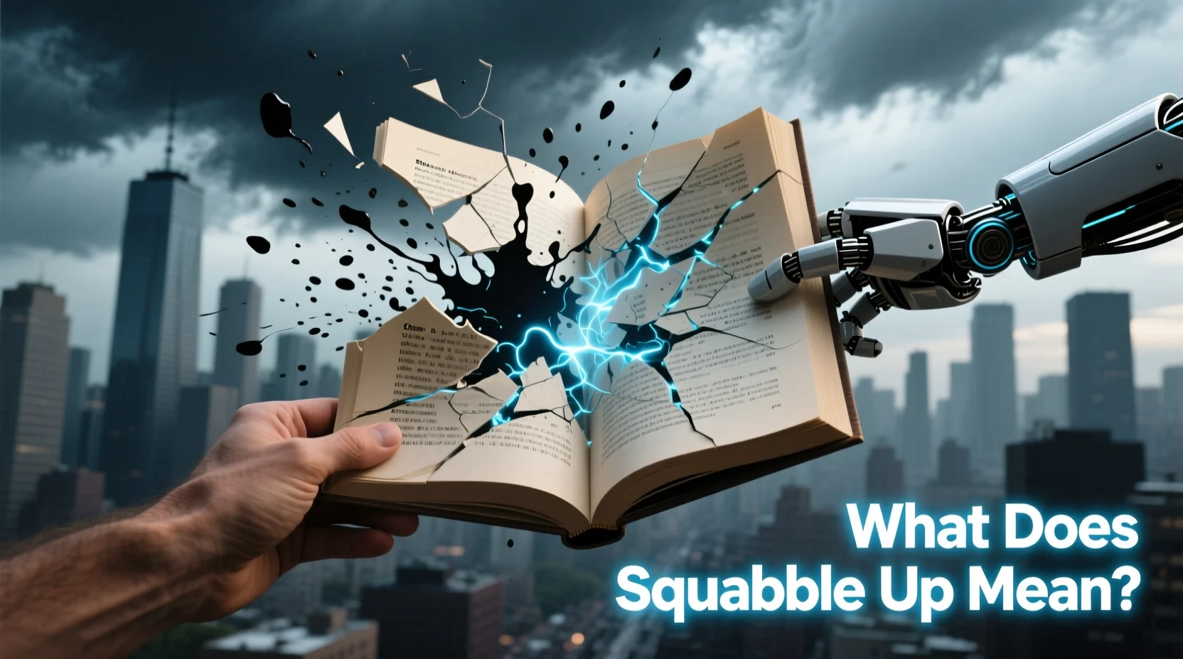 What Does Squabble Up Mean